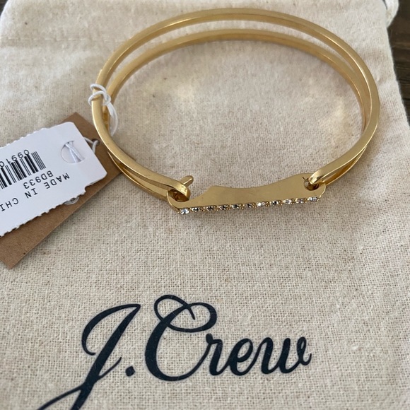 J. Crew Charlotte U Bangle Bracelet - Picture 11 of 13